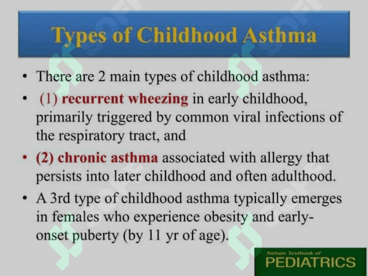 Bronchial Asthma in children 6