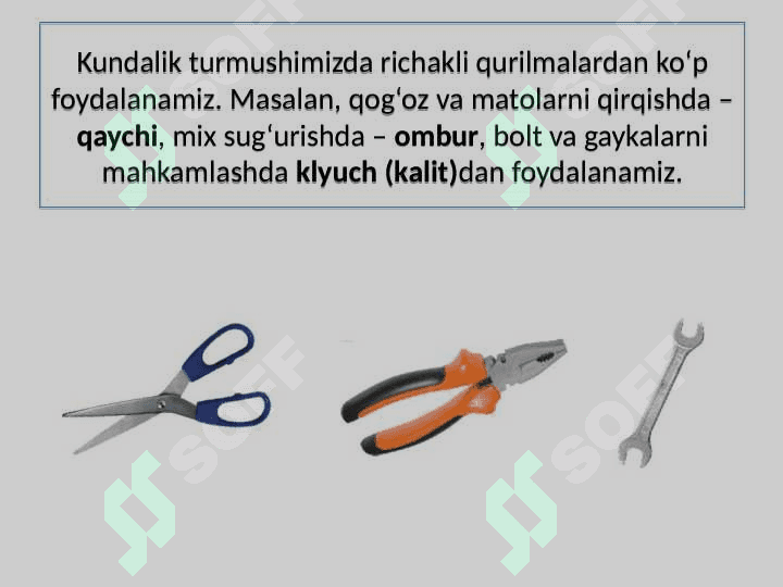 ODDIY MEXANIZMLAR TABIIY FAN 7
