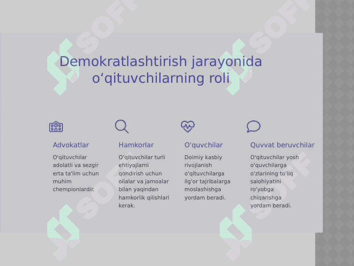 Boshlangich ta'limda tarbiya jarayonini demokratlashtirish 6
