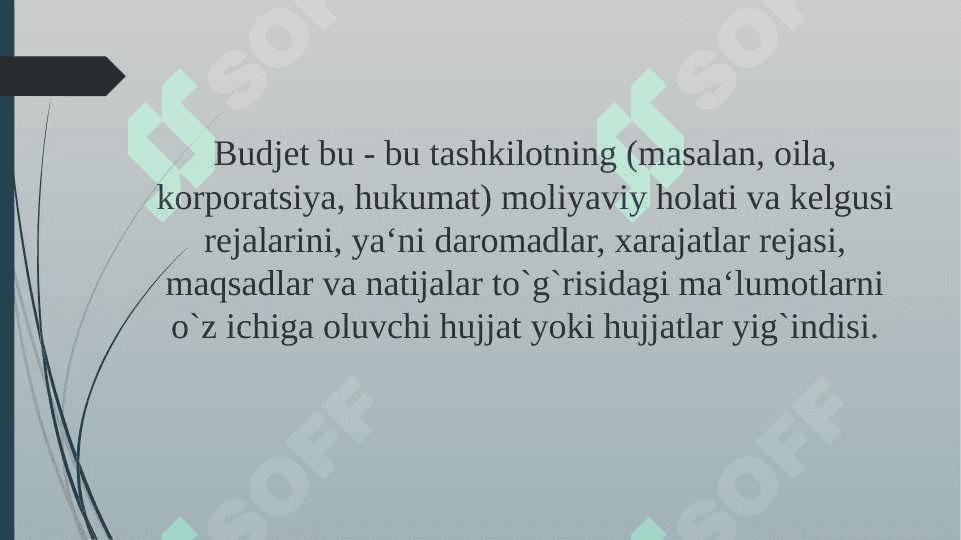 DAVLAT BUDJETINING MOHIYATI VA AHAMIYATI 5