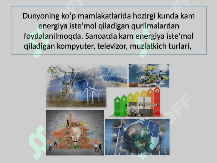 ENERGIYANI TEJASH TABIIY FAN 6