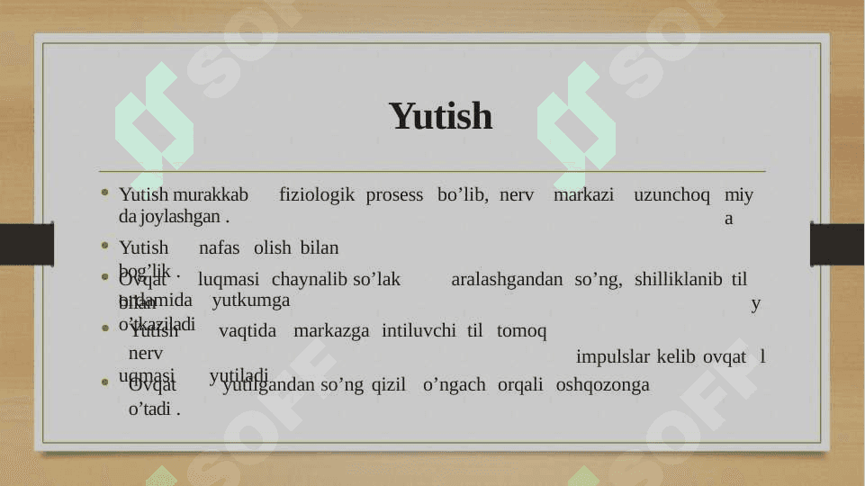 HAZM TIZIMI FILOGENEZI 4