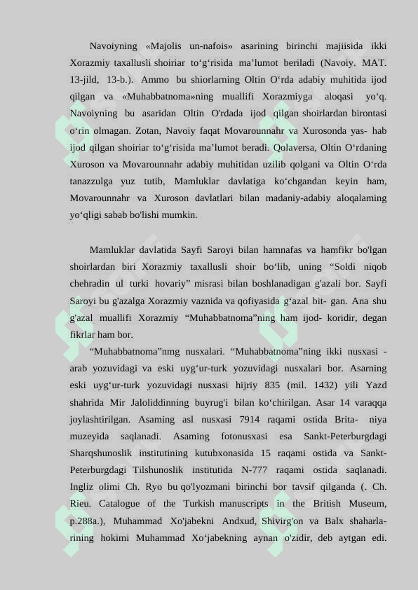 O’zbek  adabiyotida noma janri. 5