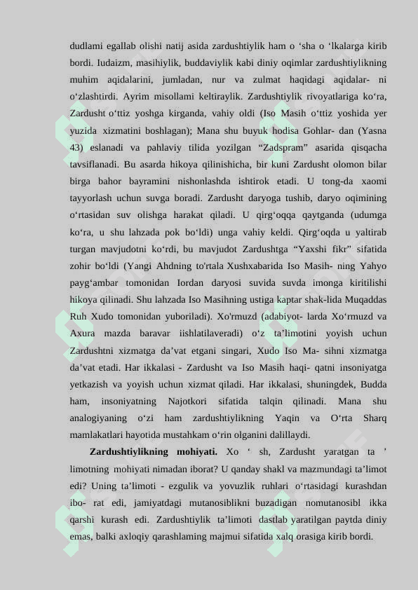 YOZMA YODGORLIKLAR.QADIMGI YODGORLIKLARNING YOZUV XUSUSIYATLARI. AVESTO. 5