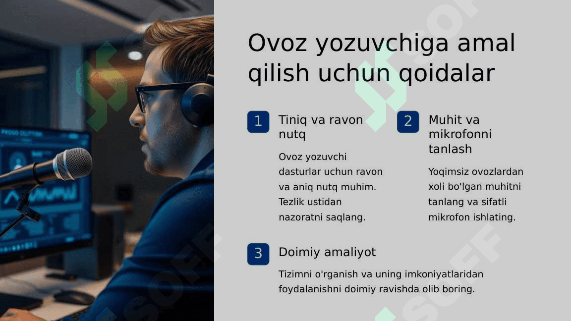 Ovoz yozuvchi dasturlar bilan ishlash 4
