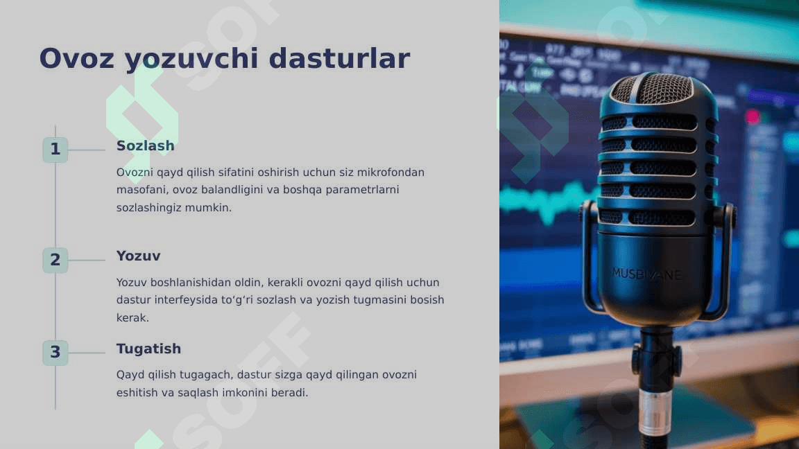 Ovoz yozuvchi dasturlar bilan ishlash 4