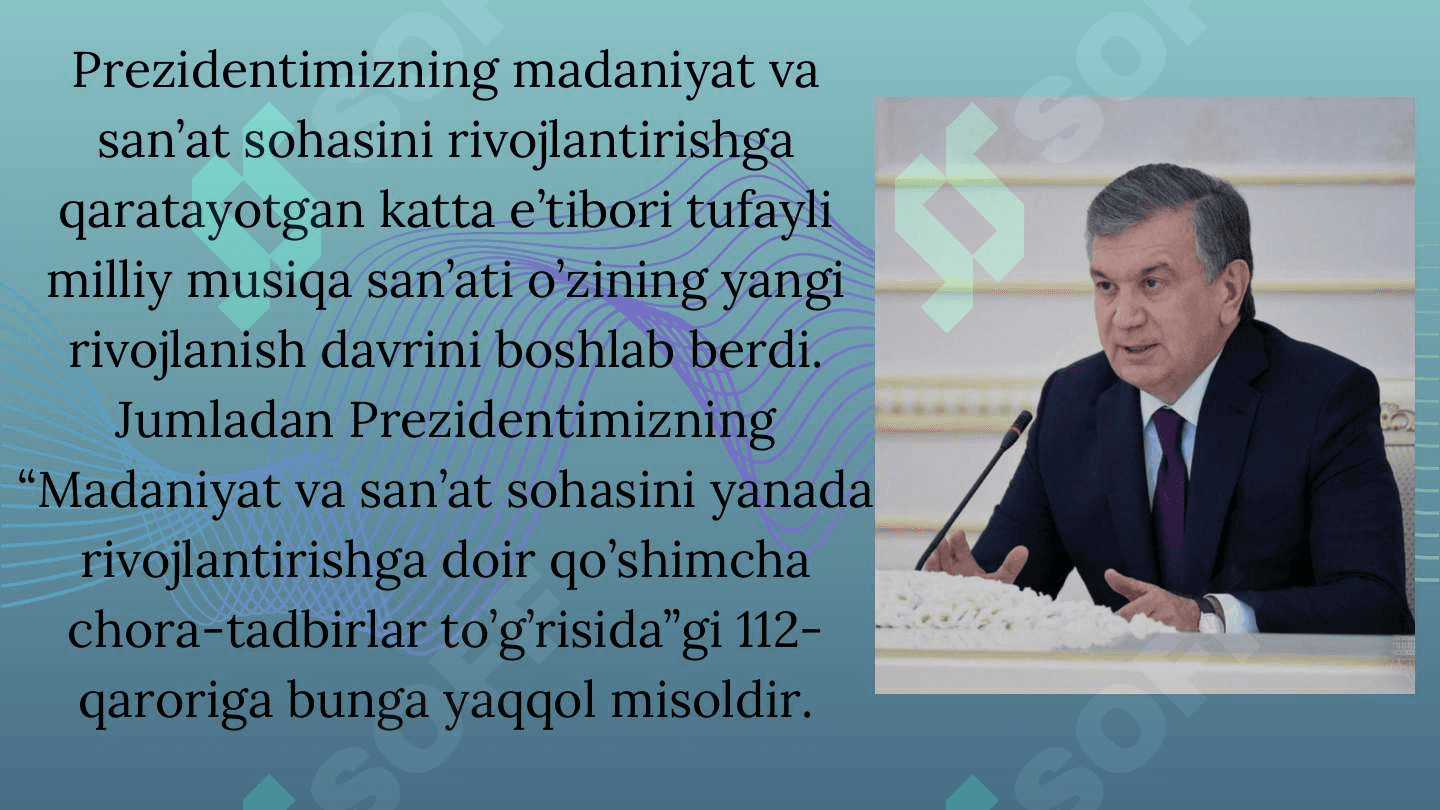 Cholg'u ijrochiligi va sozanda mahoratida repertuarning o'rni 4