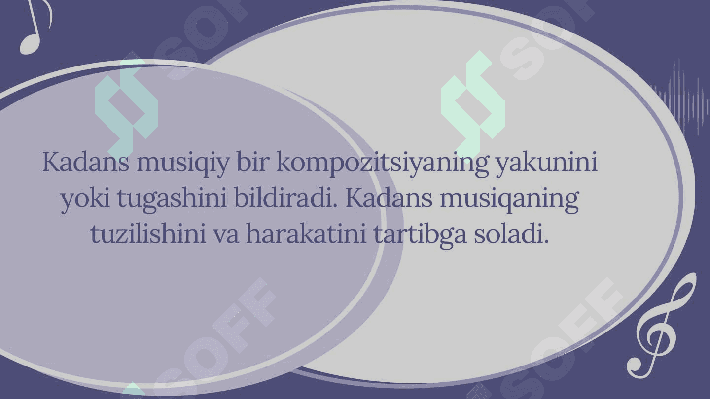 Kadans Kvartsekstakkordi 8