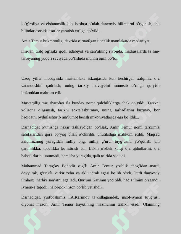 AMIR TEMUR O‘GITLARINING TARBIYAVIY AHAMIYATI 4