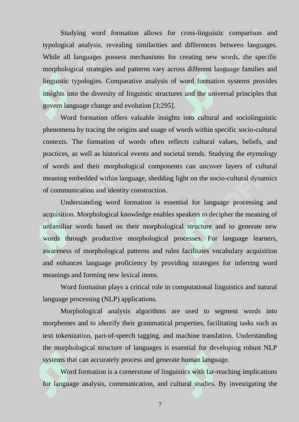 Shortening as a productive type of word-formation 7