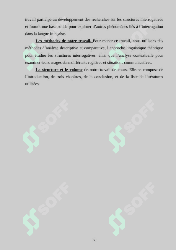 Les types des propositions interrogative dans la langue française 5