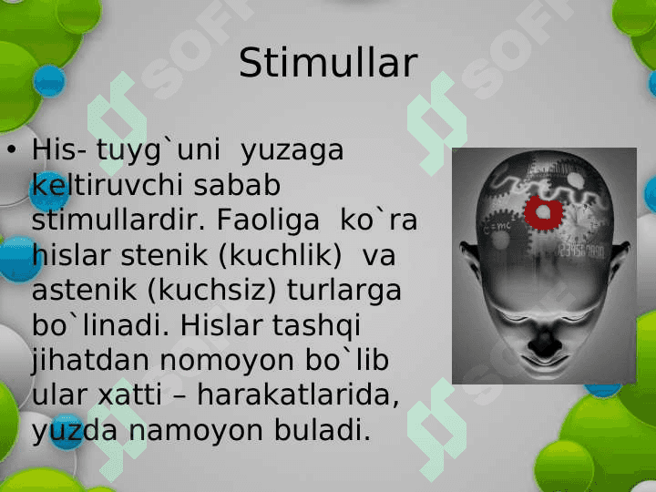 Emotsiya haqida psixologik nazariyalar 5