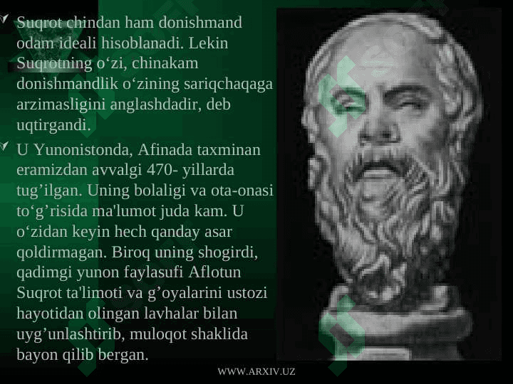 Qadimgi Yunoniston falsafasi 8