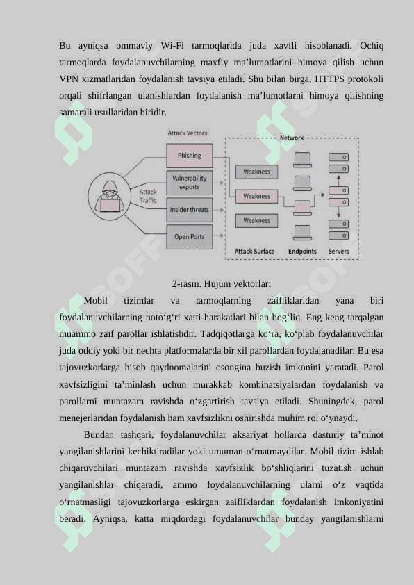 Mobil tizmlar va tarmoqlari zaiflik va tahdidlar 6