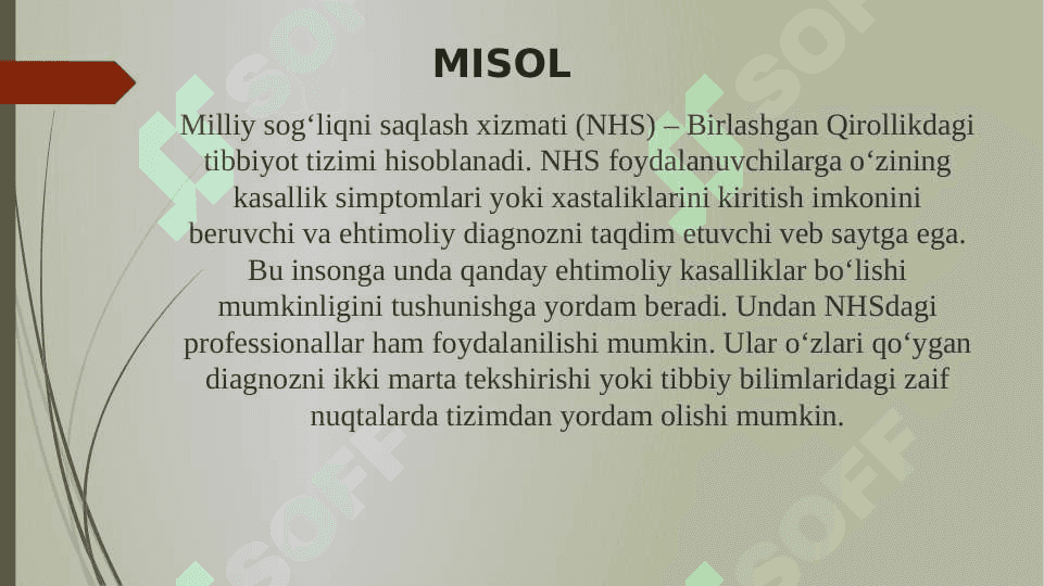 Ekspert tizimlaridan foydalanish 3