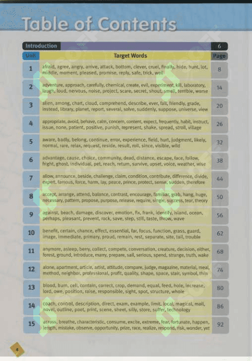 Essential English words 1 3