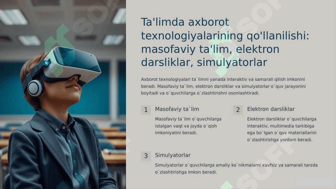Ishlab chiqarish va ta`limda axborot texnologiyalari 4