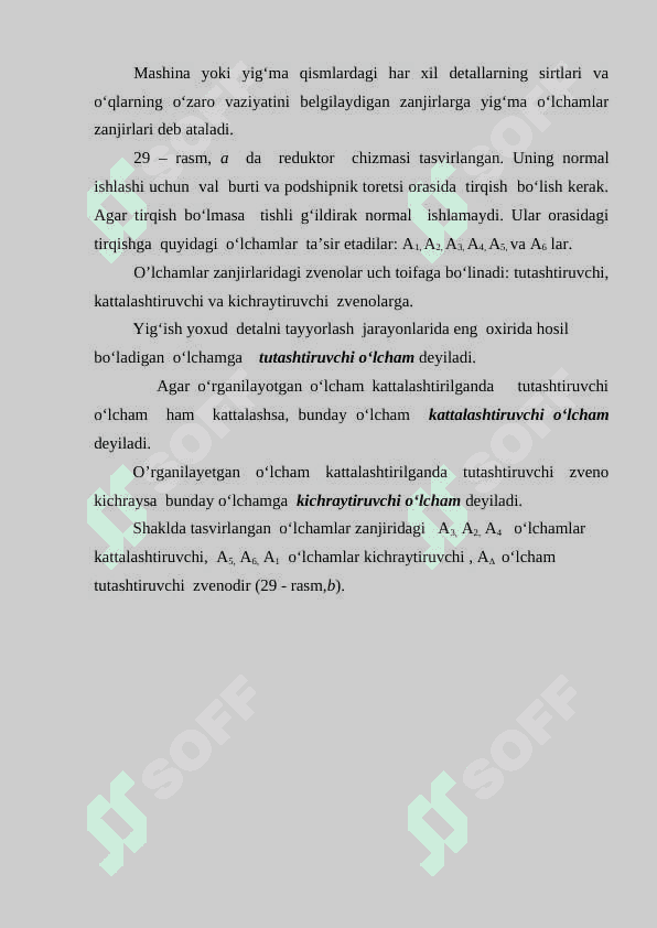 O`lchamlar zanjirlarini to`liq o`zalmashinish usuli bilan yechish (To`g`ri va teskari hisobi) 3