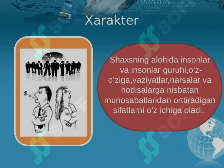 Shaxsni o‘rganishdagi ma’lumot turlari 6