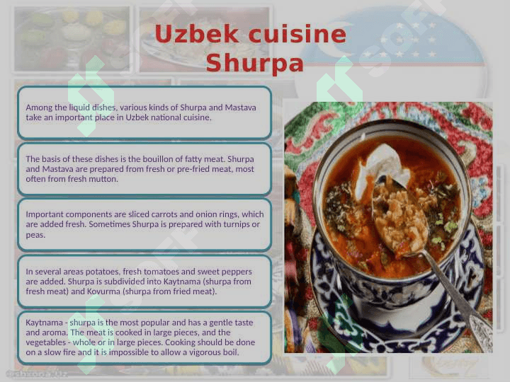 National Uzbek food 8
