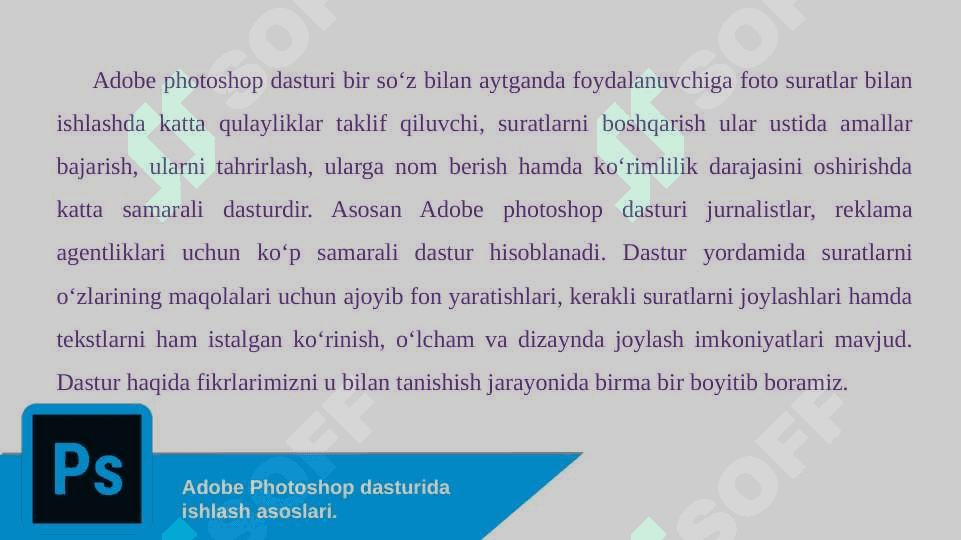 FOTOSHOP DASTURI 4