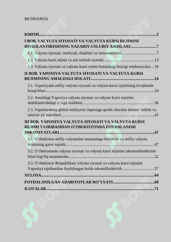 APEC davlatlarida xalqaro savdo strategiyasi 2