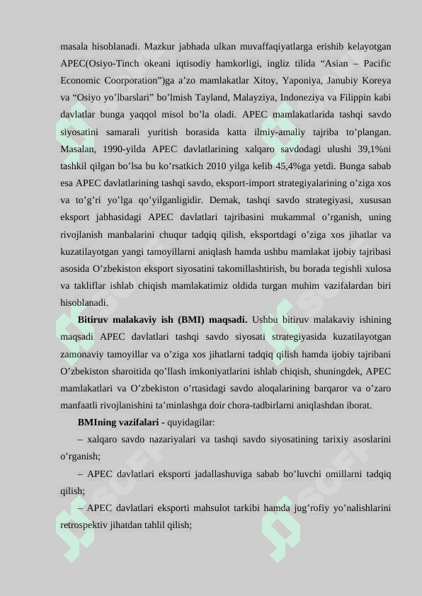 APEC davlatlarida xalqaro savdo strategiyasi 4