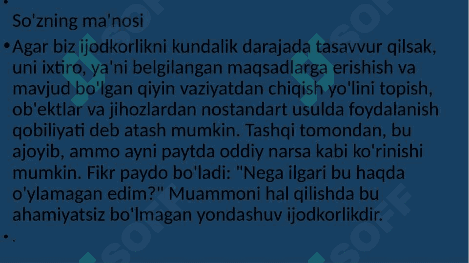 Noodatiy fikrlashning 3