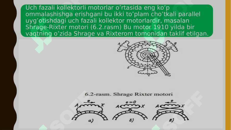 Uch fazali kollektorli motorlar 2