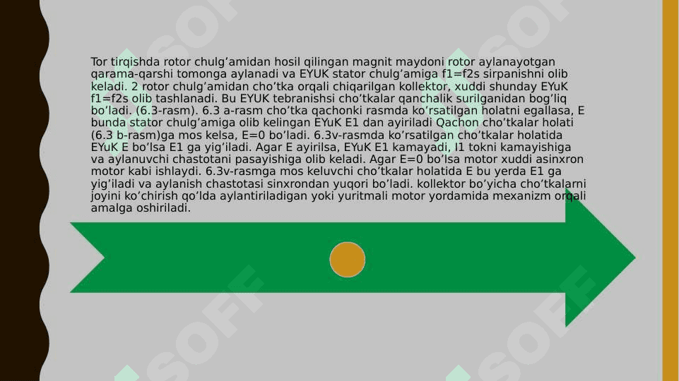 Uch fazali kollektorli motorlar 4