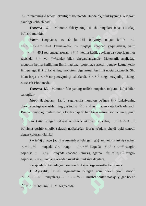 O`zgarishi chegaralangan funksiyalar 5