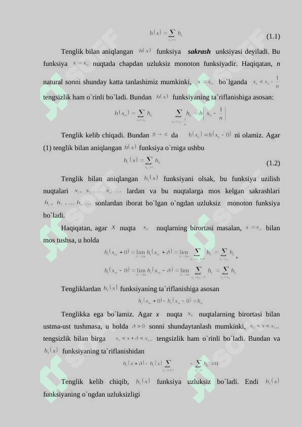 O`zgarishi chegaralangan funksiyalar 6