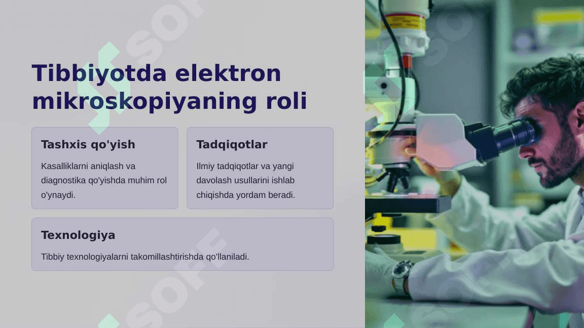 Elektron mikroskopiya usullari va tibbiyotdagi ahamiyati 3