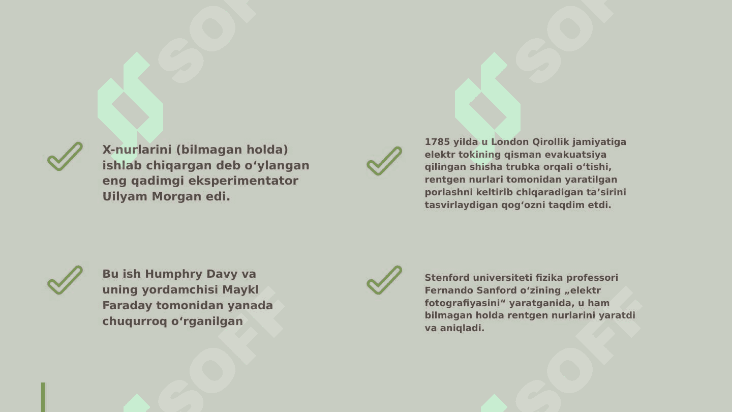 RENTGEN NURLARINI OʻRGANISH TARIXI 7