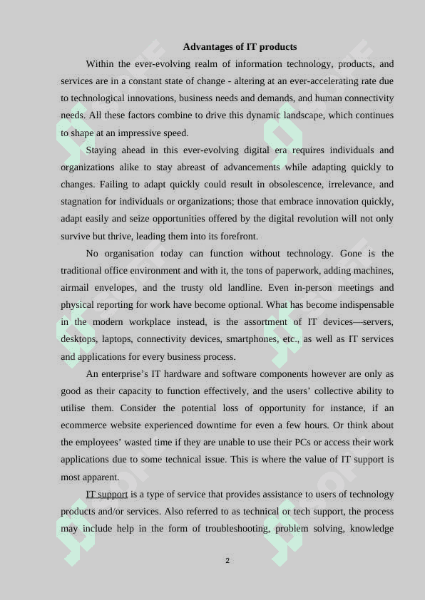 IT products and solutions for a digital world 2