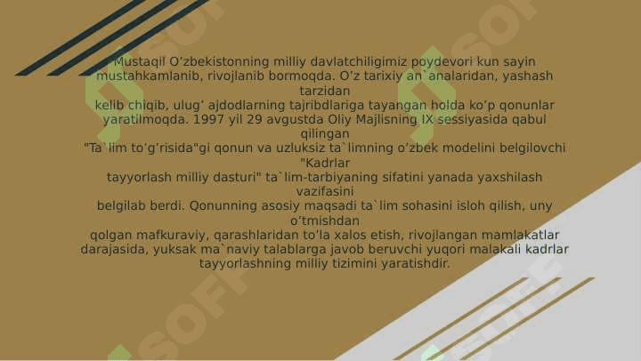 Maktabgacha ta'limda tabiat bilan tanishtirish va davlat talablari 2