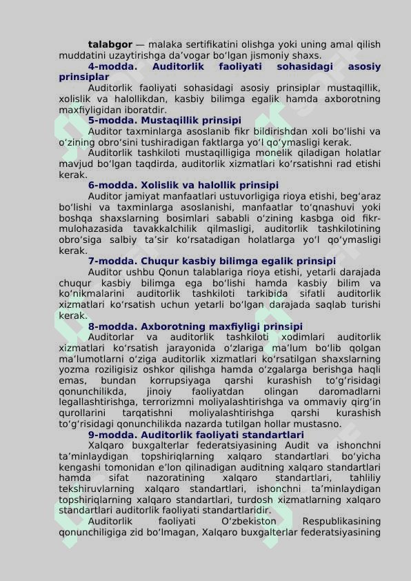 EKSPER VA AUDITORLAR TEKSHIRUVCHAN NAZORAT 3