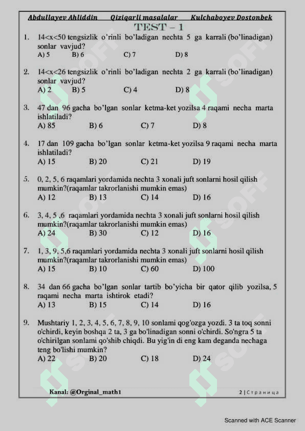 Matematika 3 qism 3