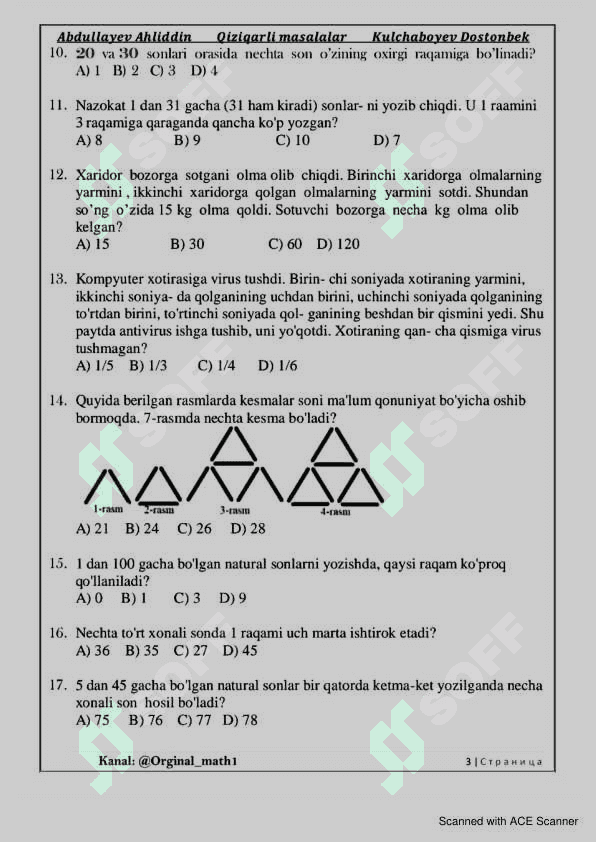Matematika 3 qism 4