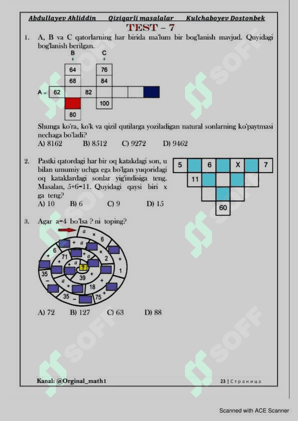Matematika 3 qism 6