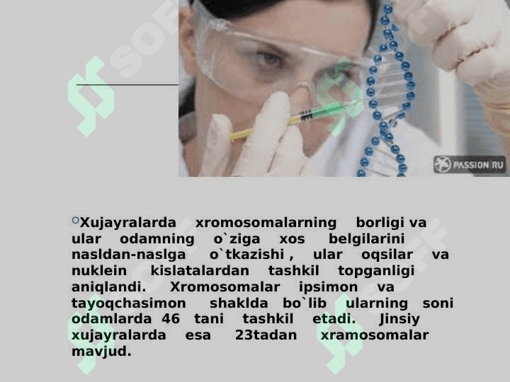 Irsiyat va  irsiy kasalliklar 4