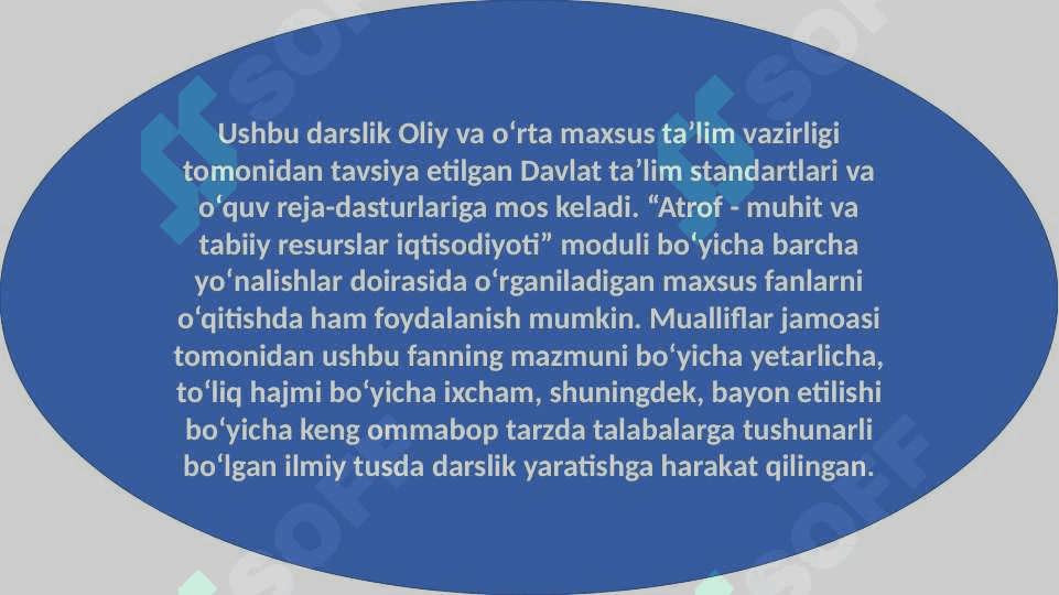 Iqlim o’zgarishi va ekologik masalalar. 6