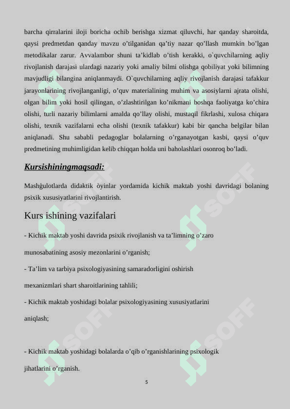 KICHIK MAKTAB YOSHIDAGI BOLALARDA PSIXIK XUSUSIYATLAR 5