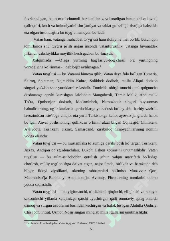O‘quvchilarni  vatanparvarlik  ruhida  tarbiyalash usullari 5