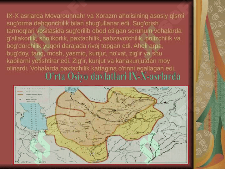 Somoniylar davrida ijtimoiy-iqtisodiy hayot 2