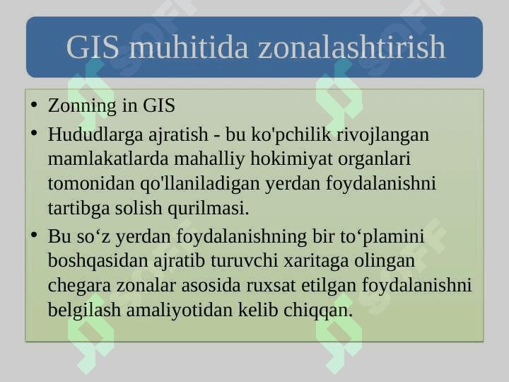 GIS dasturida bufer zonalar bilan ishlash 4