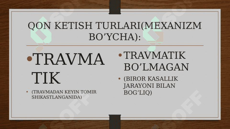 Qon ketish bilan og‘rigan bemorlarni parvarish qilish 3
