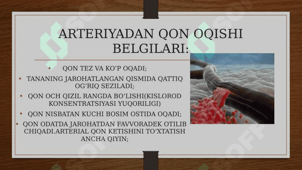 Qon ketish bilan og‘rigan bemorlarni parvarish qilish 6