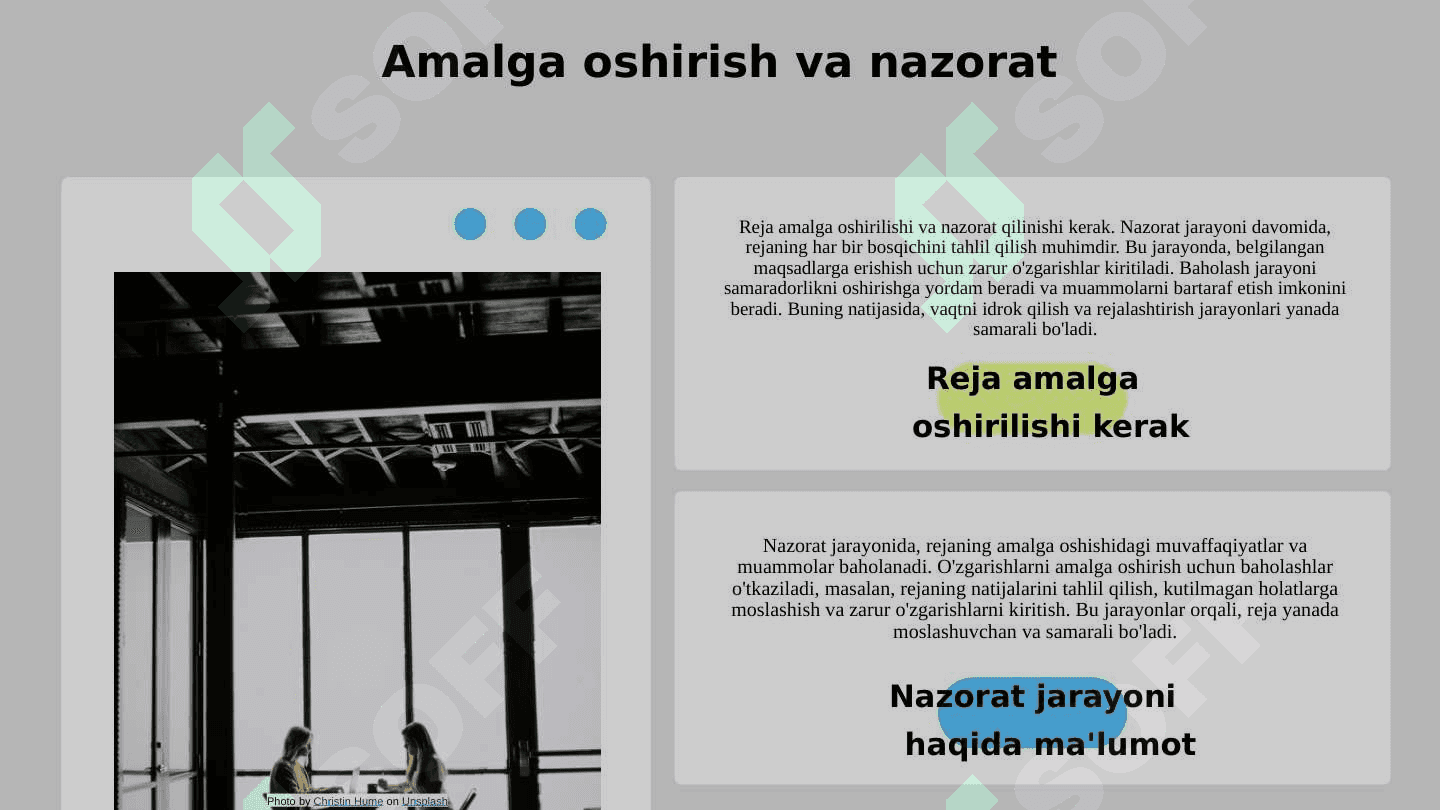 Vaqtni idrok qilishni oʻrganish 8