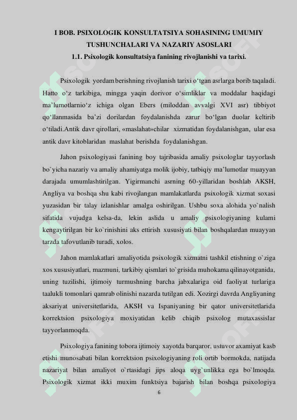 TA'LIM MUASSASIDA PSIXOLOGNING PSIXOLOGIK KONSULTATSIYA FAOLIYATINI YO'LGA QO'YISH 6